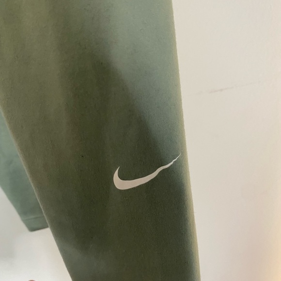 Green fleece Nike leggings size S great condition - Picture 11 of 11